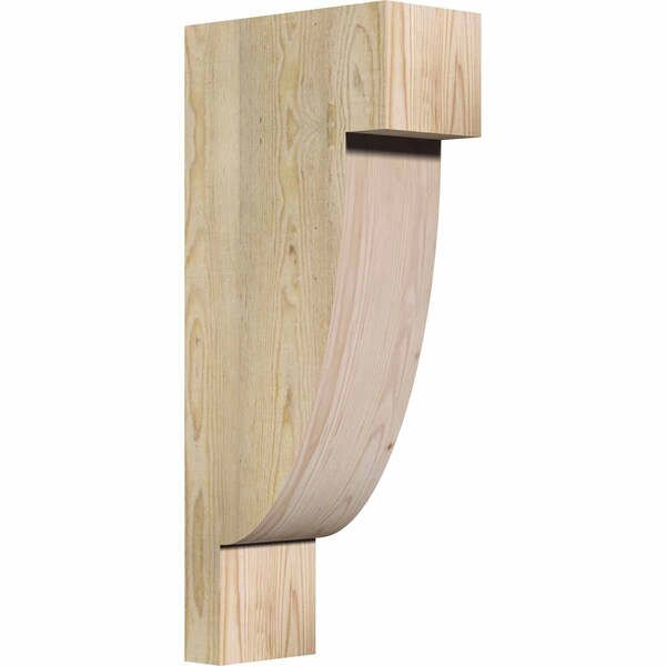 Ekena Millwork Alpine Rough Sawn Corbel, Douglas Fir, 6"W x 12"D x 28"H COR06X12X28ALP00RDF - main